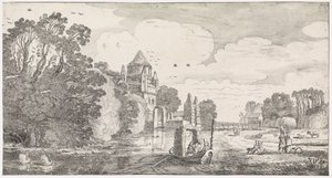 Piccola Porta di Legno ad Haarlem da Jan van de Velde (II)