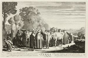 Terra, piatto unico de I quattro elementi da Jan van de Velde II