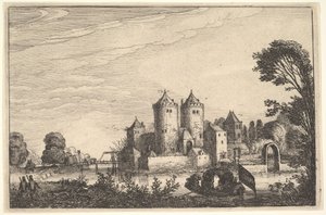 Il castello, ca. 1616