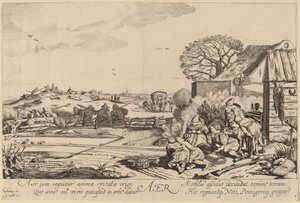 Aria da Jan van de Velde II after Willem Buytewech