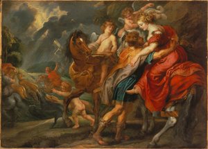 Didone ed Enea da Jan van den Hoecke