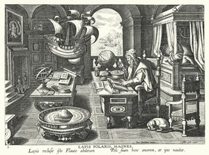 Lapis Polaris Magnes da Jan van der Straet