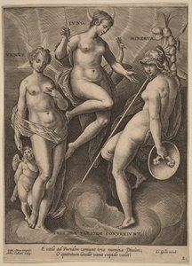Venere, Giunone e Minerva da Jan van der Straet