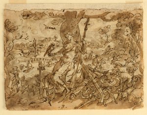Diana (Venatio) da Jan van der Straet, called Stradanus