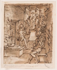Flagellazione (?) da Jan van der Straet, called Stradanus