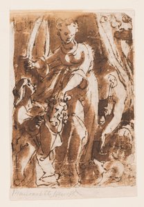 Recto: Giuditta con la testa di Oloferne; Verso: Pietà da Jan van der Straet, called Stradanus
