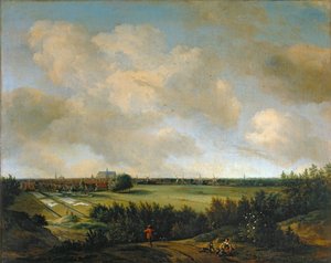 Le lavandaie di Overveen, vicino ad Haarlem ... da Jan van der the Elder Meer