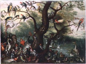 Concerto di uccelli da Jan van the Elder Kessel