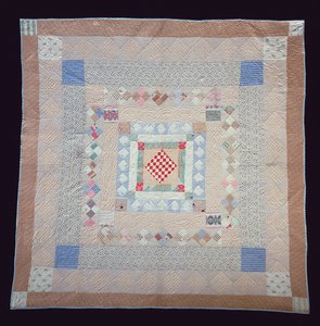 Trapunta patchwork, c.1860 da Jane Pizar