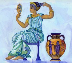 Donna greca antica