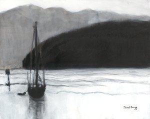 Barca a vela nel porto di Anacortes, c.2021 da Janel Bragg