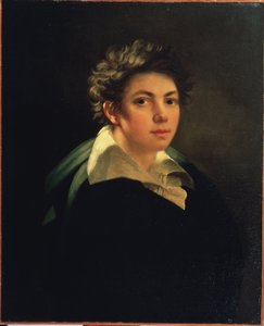 ""Autoritratto"" Dipinto di Janos Rombauer (1782-1849) 1813 State A. Pushkin Museum of Fine Arts, Mosca