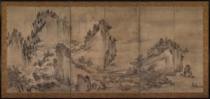 Paesaggio da Japan, Muromachi period
