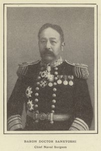 Barone Dottor Saneyoshi, Capo Chirurgo Navale da Japanese Photographer