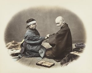 Uomo e donna giapponesi in abito tradizionale da Japanese Photographer