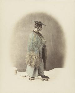 Uomo giapponese in abito tradizionale da Japanese Photographer