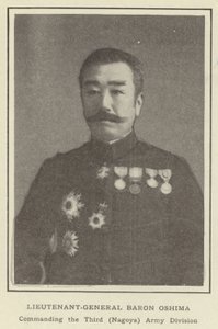Tenente Generale Barone Oshima, Comandante della Terza Divisione dell