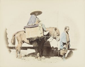 Uomo a cavallo da Japanese Photographer