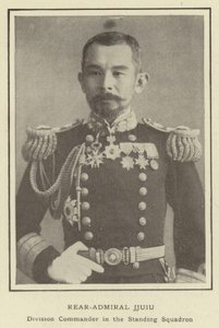 Retroammiraglio Jjuiu, Comandante di Divisione nella Squadra Permanente da Japanese Photographer