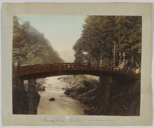 Ponte sacro sul fiume Daiya, Nikko, Giappone da Japanese Photographer