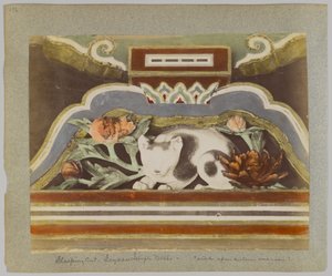 Gatto che dorme, dettaglio da Tōshō-gū, Nikko, Giappone da Japanese Photographer
