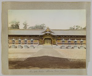 Cancello del tempio, Shiba Park, Tokyo, Giappone da Japanese Photographer