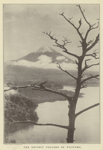 Il vulcano estinto del Fujiyama