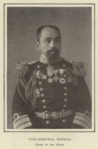 Viceammiraglio Hidaka, Capo della Flotta da Japanese Photographer