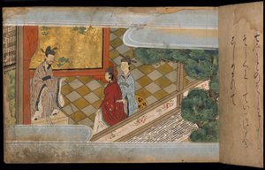 Uomini cinesi in costume tradizionale, illustrazione dal 