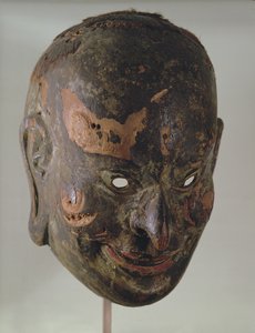 Testa di Deva, periodo Nara (710-794) da Japanese School