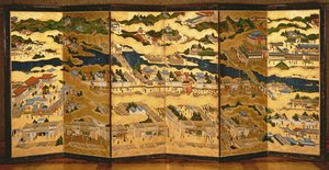 In e intorno ai dintorni di Kyoto, periodo Edo da Japanese School