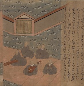 Musicisti giapponesi, illustrazione da 