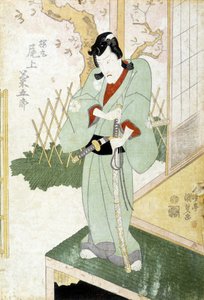 Stampa giapponese: Samurai, n.d. da Japanese School