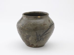 Vaso con disegno di canne, prefettura di Saga, periodo Momoyama, fine XVI-inizio XVII secolo da Japanese School