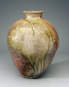 Grande vaso, forni di Shigaraki, Shiga, periodo Muromachi, c. XV-XVI secolo