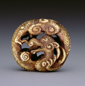 Netsuke raffigurante un drago d