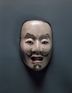 Maschera del teatro Noh da Japanese School