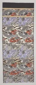 Frammento di Obi da Japanese School