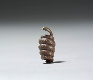 Ojime a forma di serpente