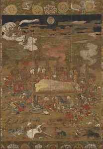 Parinirvana di Sakyamuni, il Buddha storico