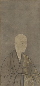 Ritratto di Muso Kokushi (1275-1351), periodo Muromachi da Japanese School