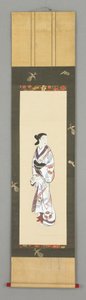 Figura in piedi di una donna, circa 1800 da Japanese School