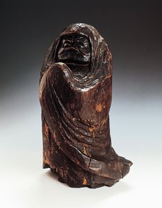 Statuetta raffigurante Daruma (Bodhidharma, fondatore e primo patriarca dello Zen) da Japanese School