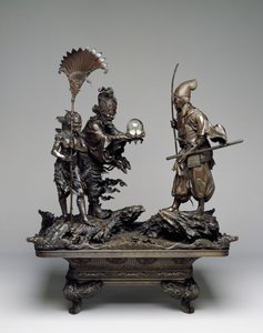 Takenouchi no Sukune incontra il re drago del mare, periodo Meiji