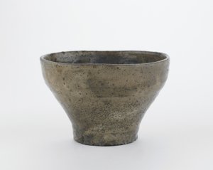 Ciotola da tè a forma di flauto cinese, Hagi, prefettura di Yamaguchi, periodo Edo