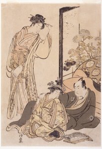 Tre figure, circa 1760-1810 da Japanese School