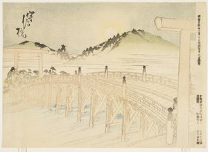 Uji-bashi, marzo 1891 da Japanese School