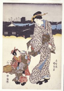 Senza titolo (una donna e un bambino) da Japanese School