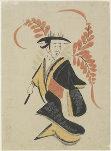 Fanciulla di Glicine, fine XVII - inizio XVIII secolo da Japanese School