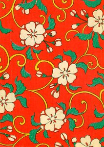 Stampa su legno di fiori di melo da Japanese School